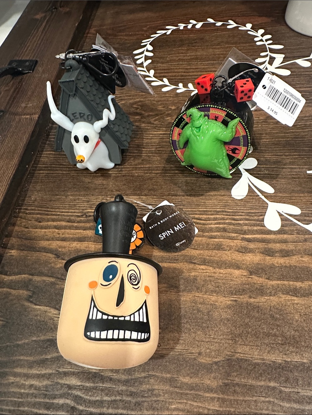 Disney Nightmare Before Christmas Zero, Mayor & Oogie Pocketbac Holder Bundle - Picture 10 of 11